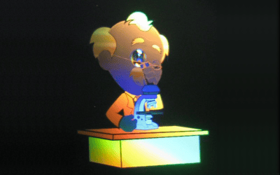 chocolate Čokoládový hologram
